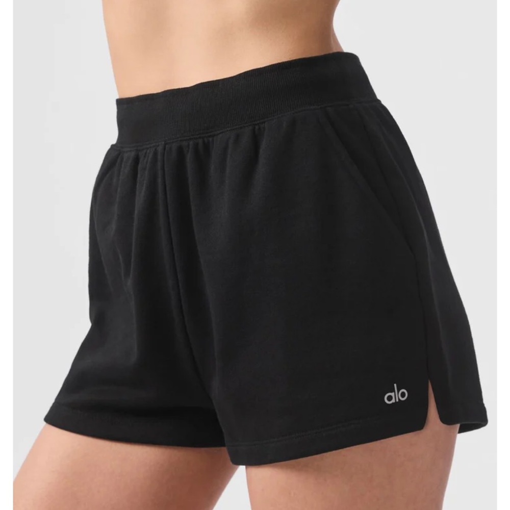 ALO Yoga Women's Athletic Black Shorts